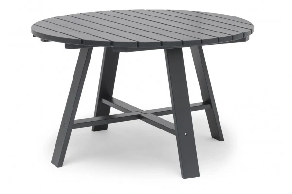 Läckö bord Ø120 cm orkangrå Hillerstorp