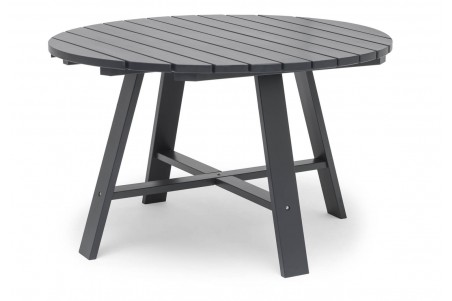 Läckö bord Ø120 cm orkangrå Hillerstorp