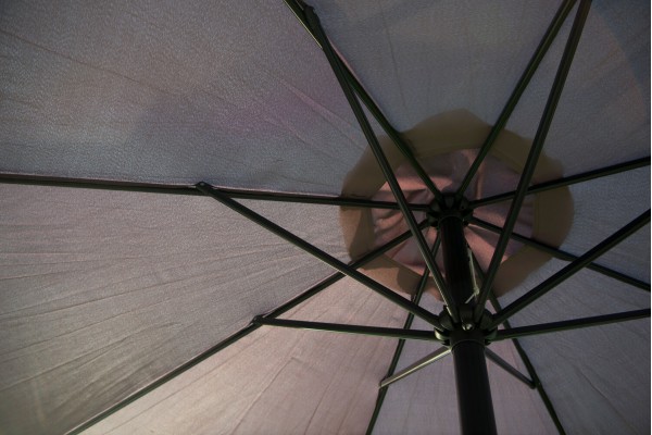 Parasoll 300 cm brun Hillerstorp