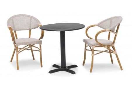 Äppelhed caféstol beige Hillerstorp