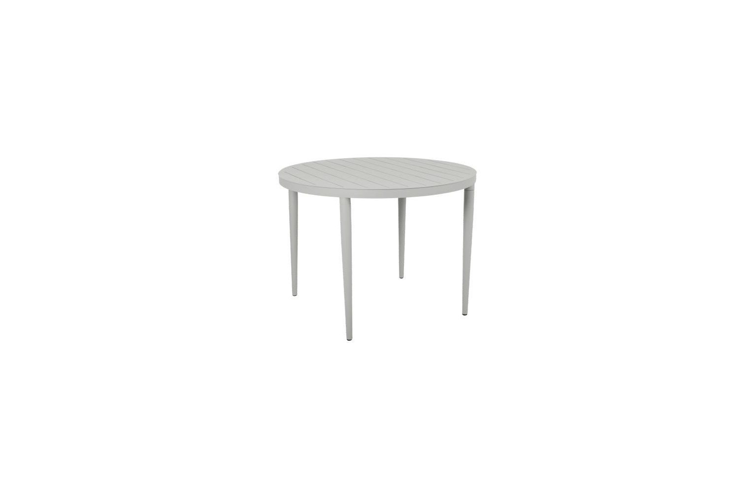 Bigby matbord Ø100 H73 cm grå Brafab