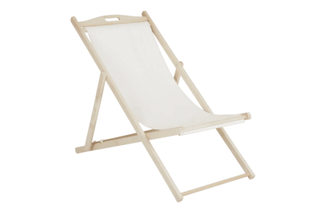 Dingla strandstol natur/beige Brafab