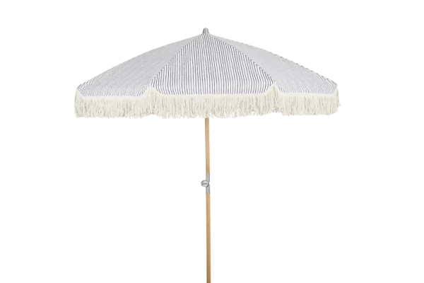 Gatsby parasoll Ø180 cm grey stripe Brafab