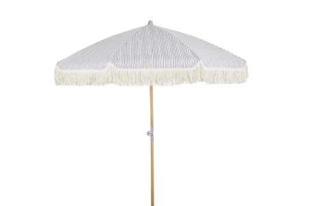 Gatsby parasoll Ø180 cm grey stripe Brafab