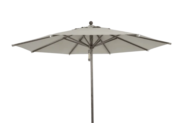 Paliano parasoll Ø3m alu brun/taupe Brafab