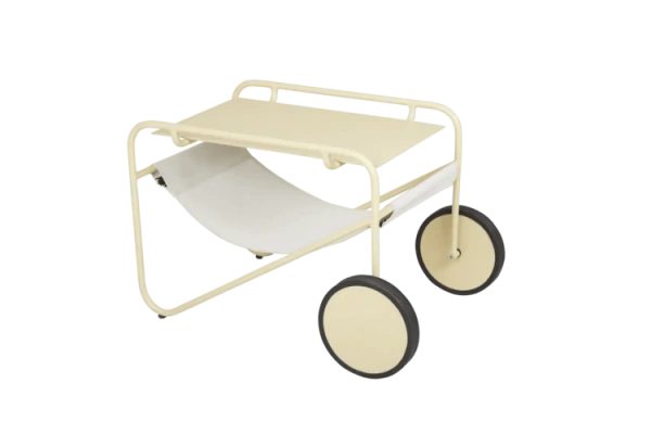 Poul Table sidobord lemon/off-white Brafab