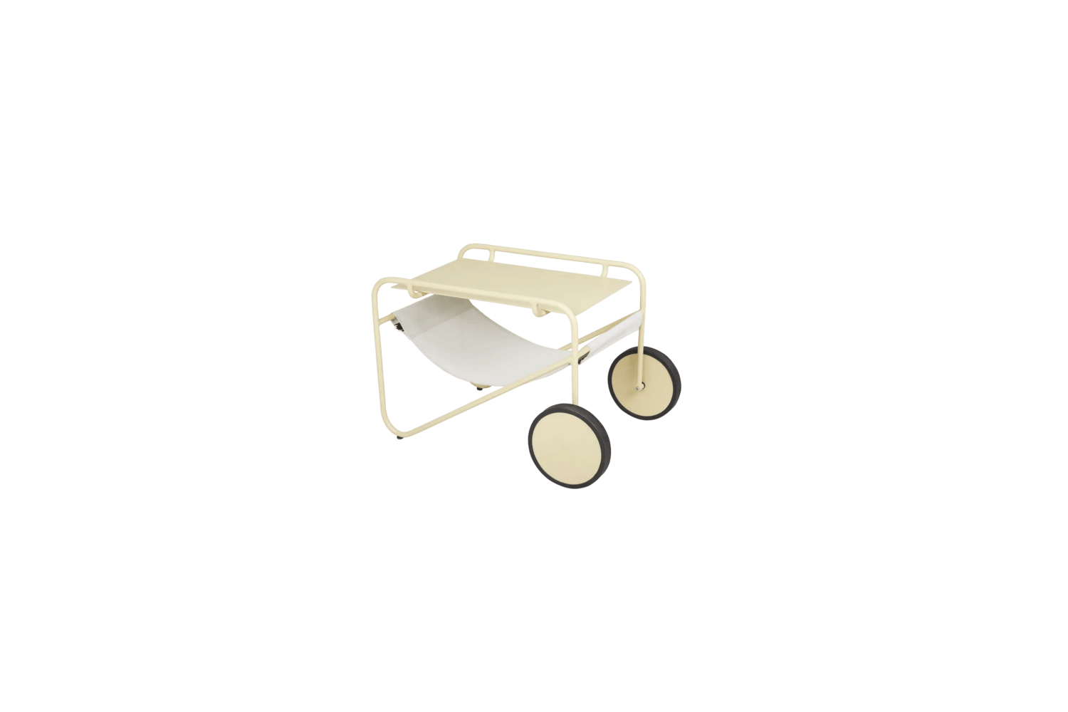 Poul Table sidobord lemon/off-white Brafab Poul Table sidobord lemon/off-white Brafab