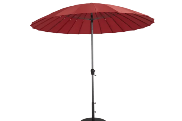 Shanghai parasoll Ø2,7m röd Brafab