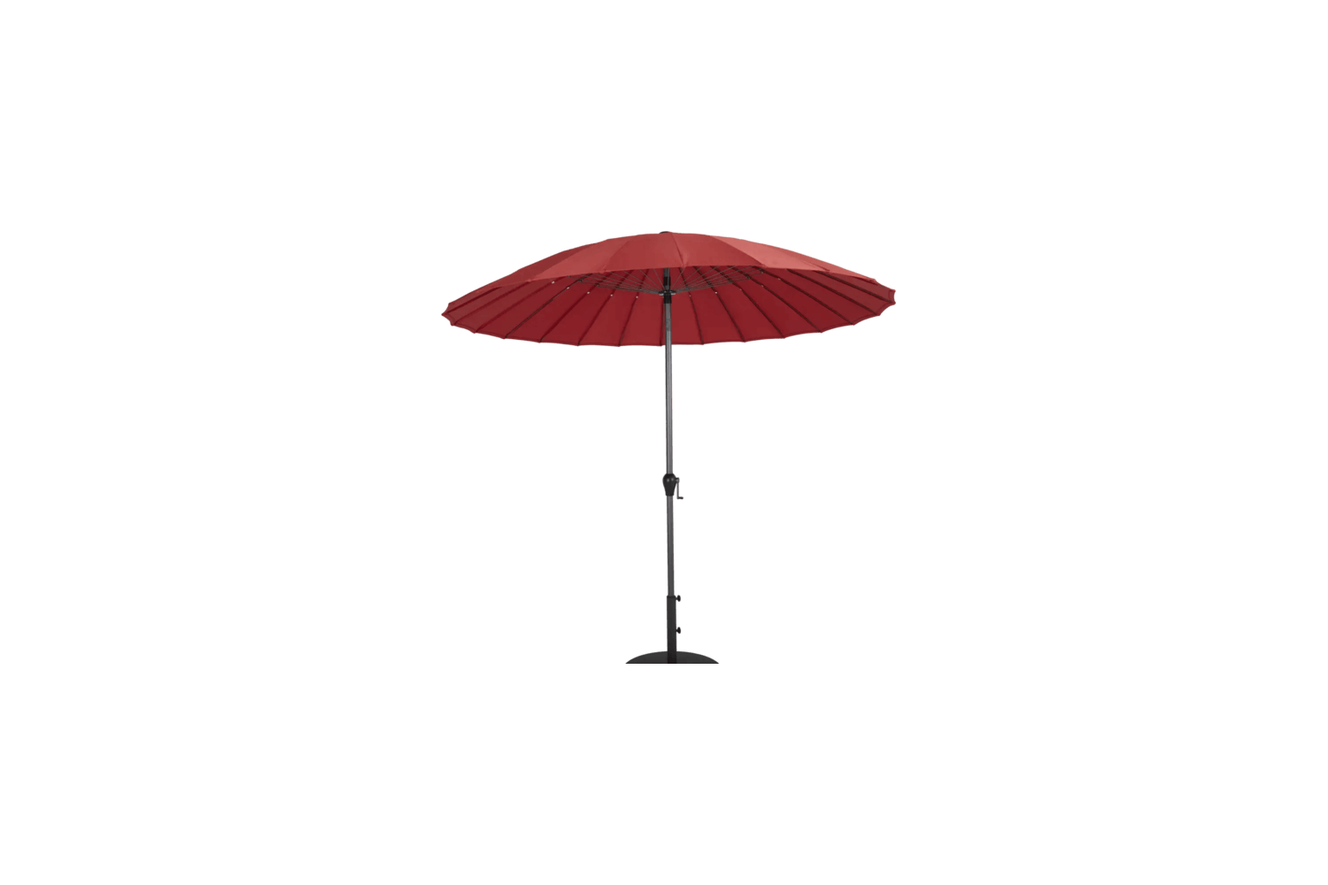 Shanghai parasoll Ø2,7m röd Brafab