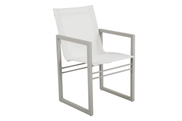 Vevi matstol khaki/off-white Brafab