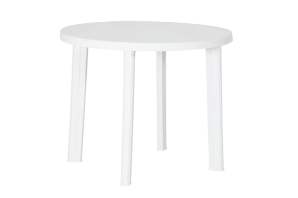 Tondo matbord Ø90 H72 cm vit Brafab