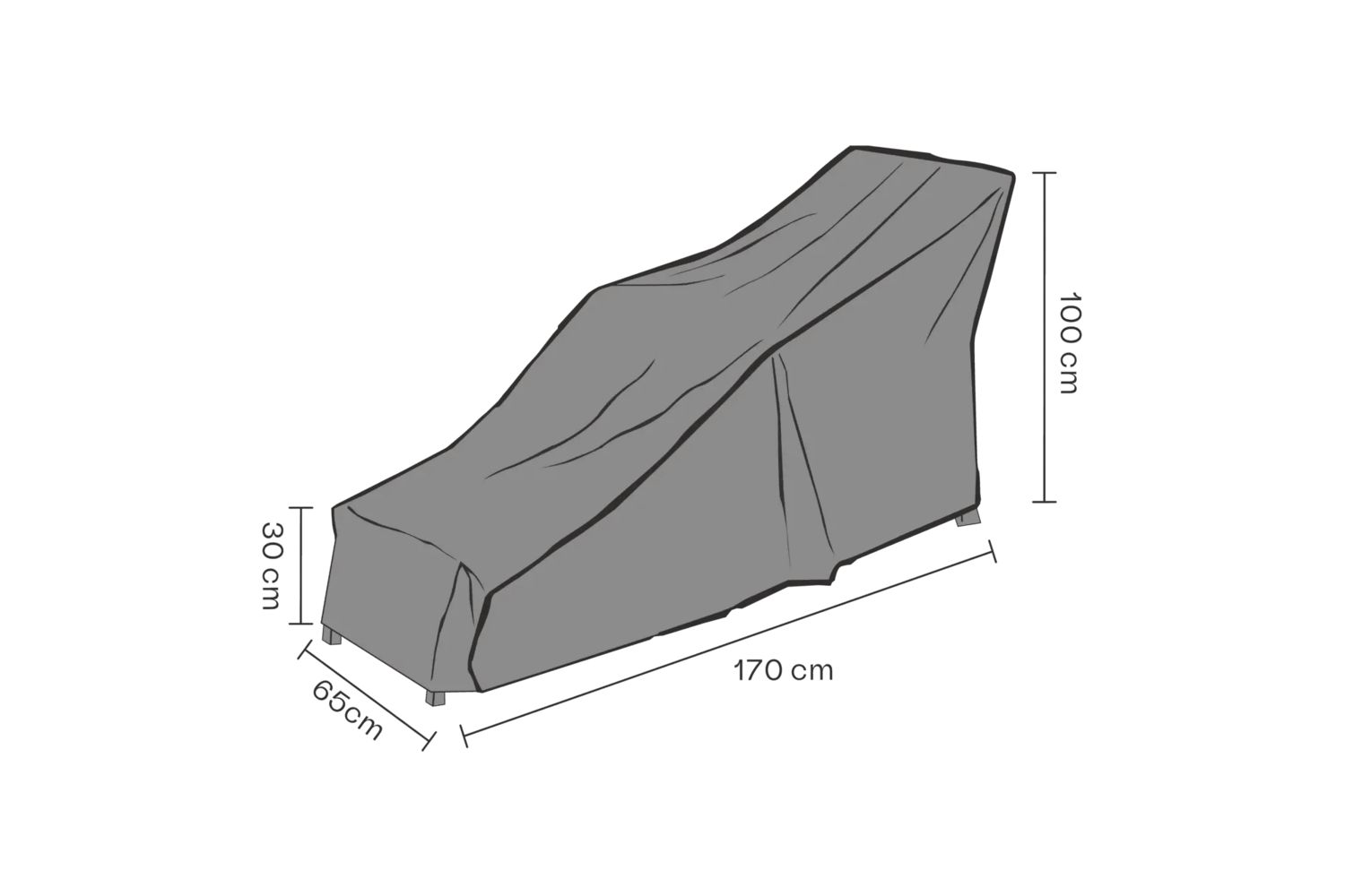 Skydd 170x65x100/70/30 andas Brafab