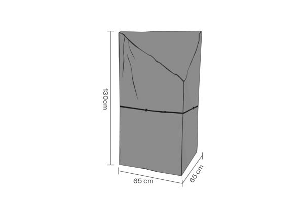 Skydd utekök 65x65x130...