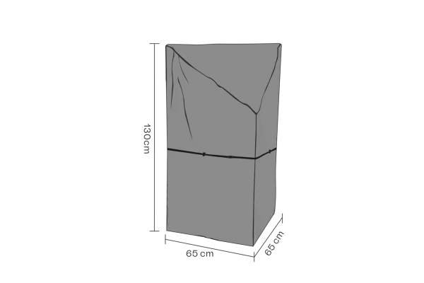 Skydd utekök 65x65x130...