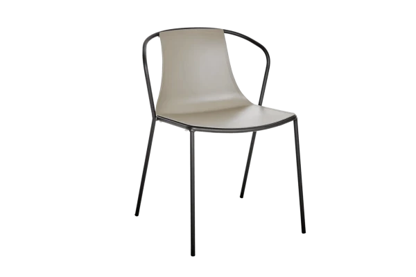 Kasia matstol mineral grey/svart Brafab