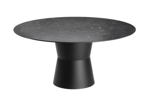 Nidaba matbord Ø160 cm svart Brafab
