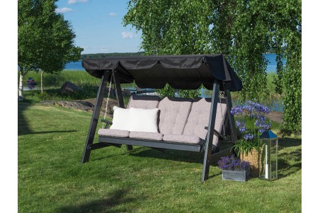 Hammocktak Svart Hillerstorp