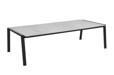 Lyra soffbord svart/sand 140x75 cm Brafab