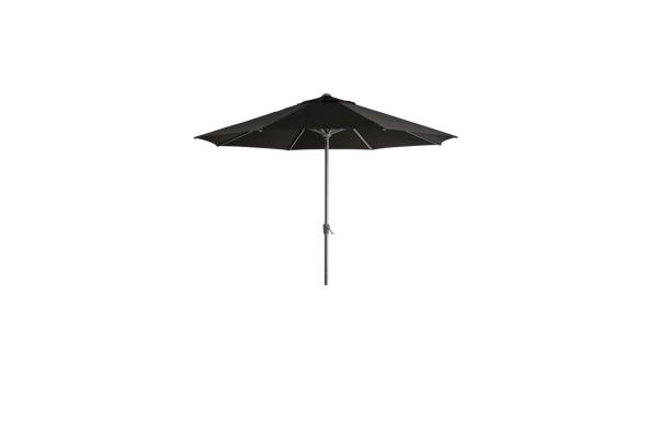Abriola parasoll Ø330 cm charcoal black Brafab