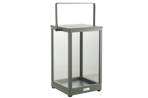 Belfort ljuslykta 27x27 cm nordic green Brafab