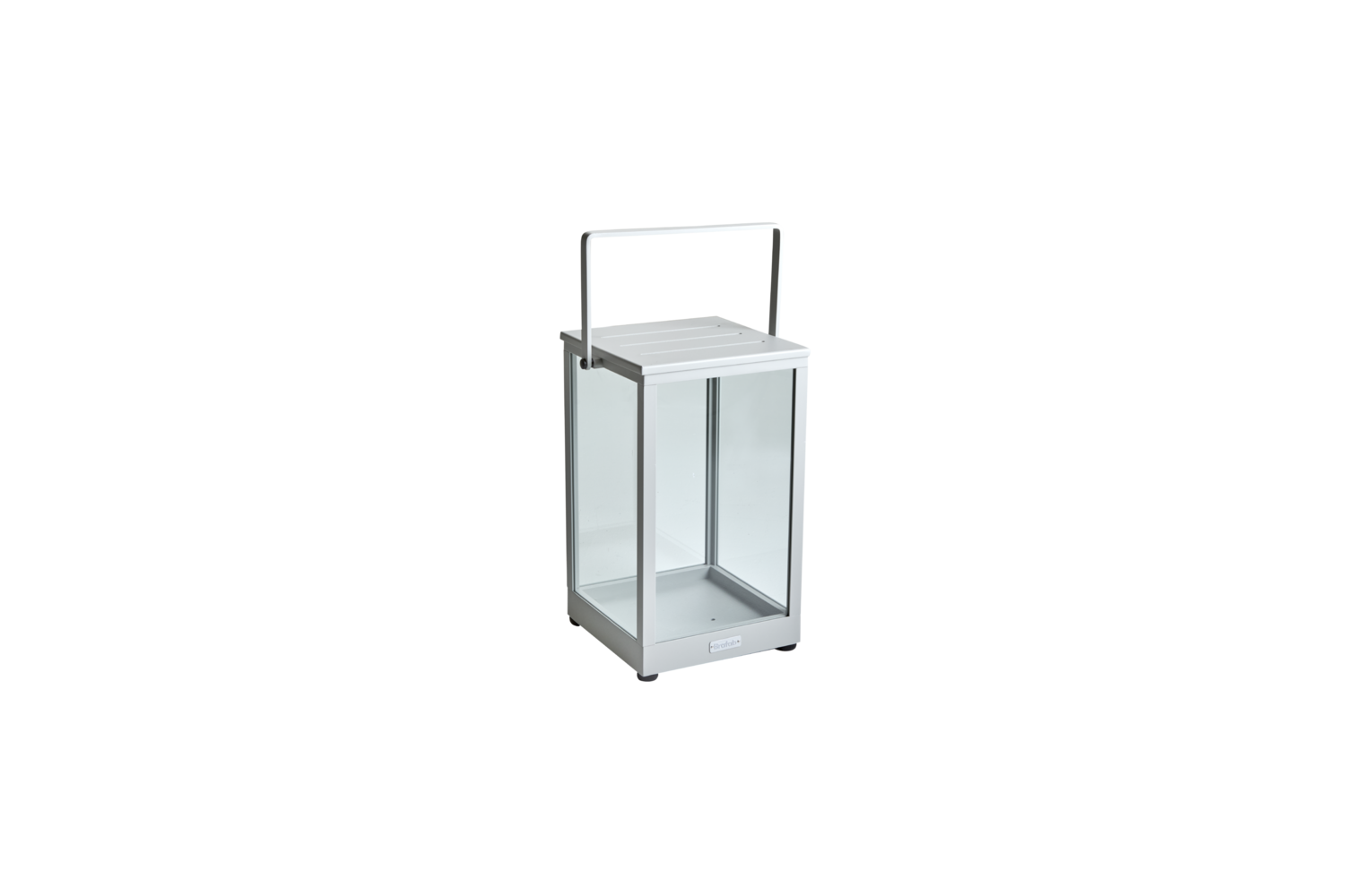 Belfort ljuslykta 27x27 cm light grey Brafab