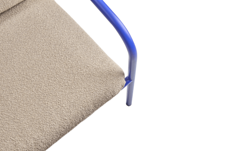 Bendt 2-sitssoffa indigo blue/teddy beige Brafab