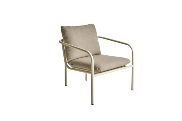 Bendt fåtölj pearl white/teddy beige Brafab