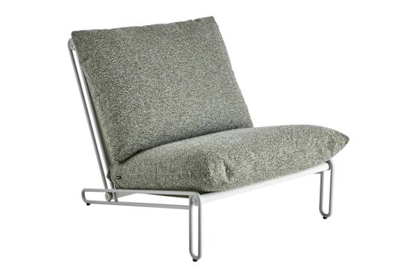 Blixt loungefåtölj light grey/teddy verde Brafab