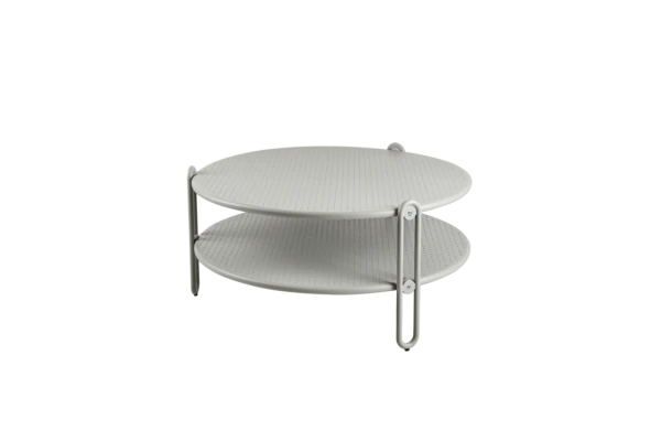 Blixt soffbord Ø85 H39 cm light grey Brafab