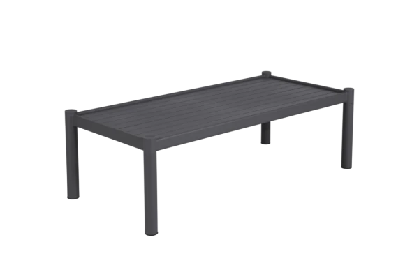 Brad soffbord 150x71 cm antracit Brafab