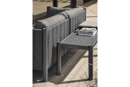 Brad soffbord 150x50 cm antracit Brafab
