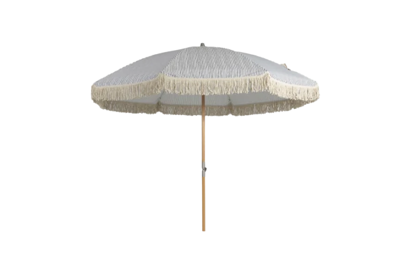 Gatsby parasoll Ø180 cm grå-vit Brafab