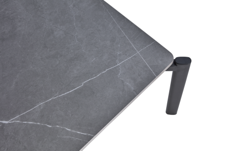 Hallavara soffbord 146x66x35 cm svart Brafab
