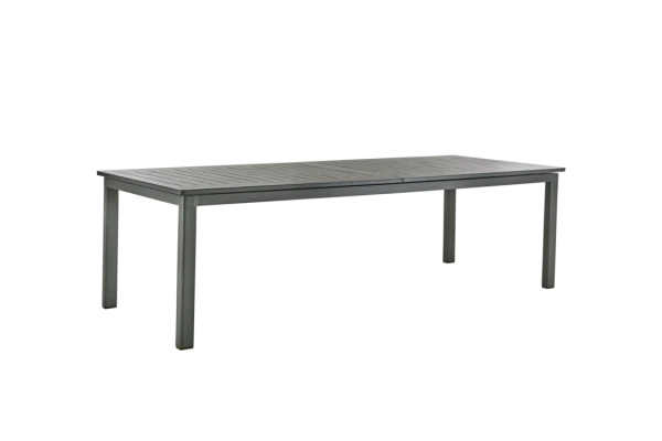 Lomma matbord 260/380x100x73 cm antracit Brafab