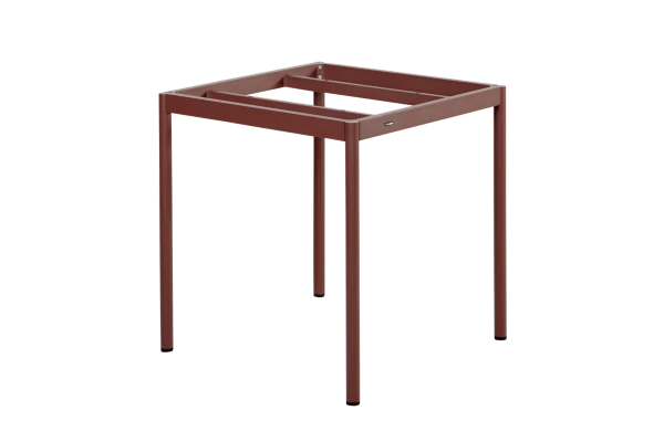 Nox bordsstativ 69x69 cm zin red Brafab