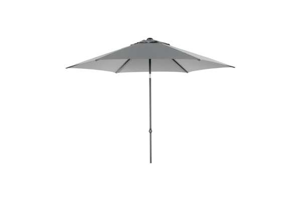 Poppi parasoll Ø300 cm antracit/grå Brafab