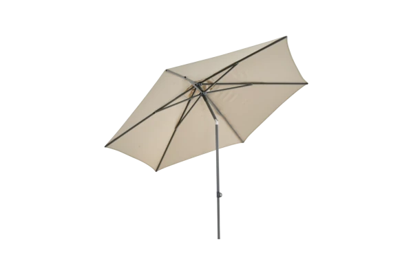Poppi parasoll Ø300 cm champagne Brafab