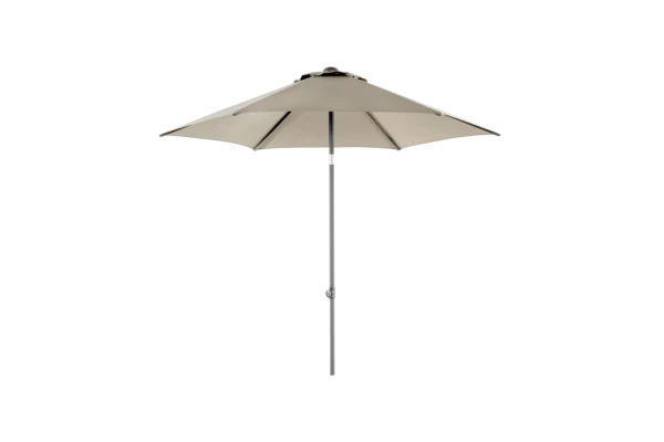 Poppi parasoll Ø250 cm taupe Brafab