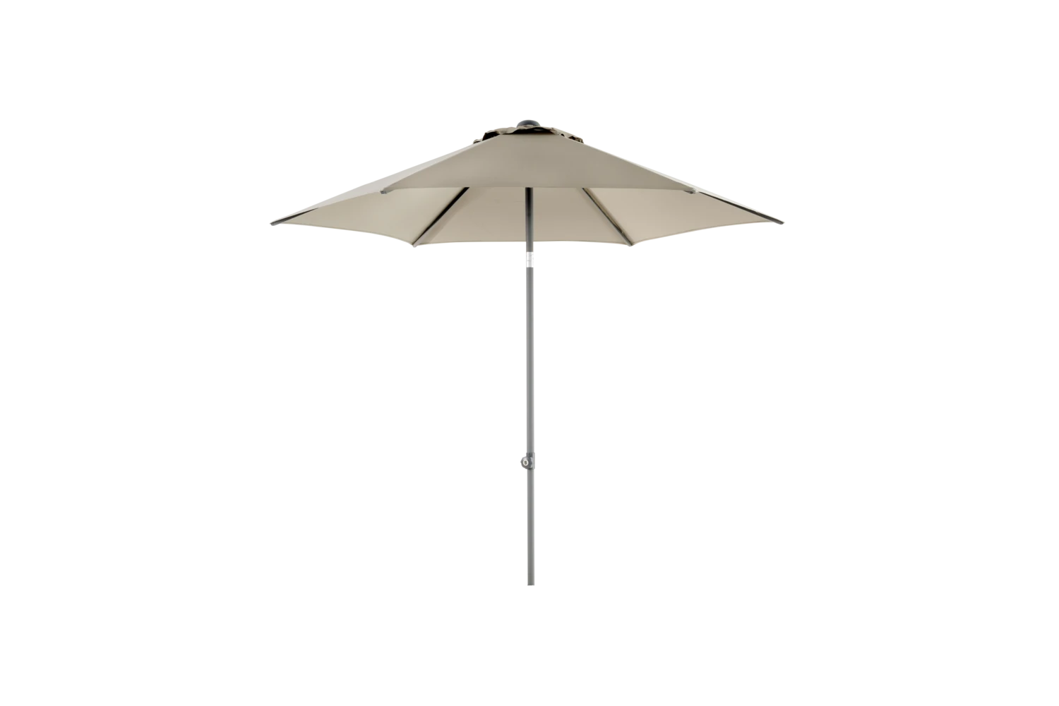 Poppi parasoll Ø250 cm taupe Brafab Poppi parasoll Ø250 cm taupe Brafab