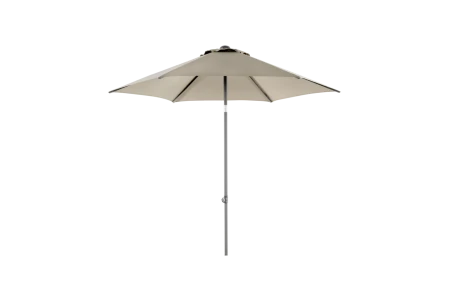 Poppi parasoll Ø250 cm taupe Brafab