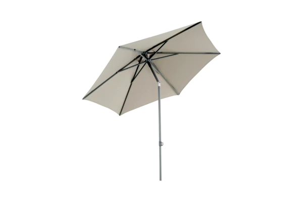 Poppi parasoll Ø250 cm taupe Brafab