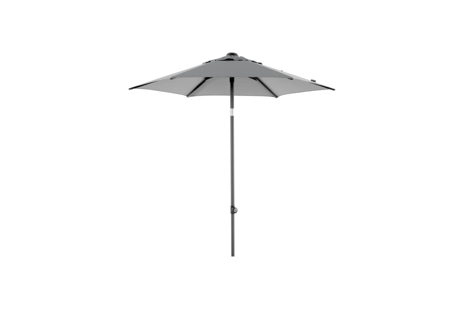 Poppi parasoll Ø200 cm antracit/grå Brafab Poppi parasoll Ø200 cm antracit/grå Brafab