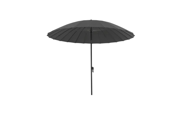Shanghai parasoll Ø250 H251 cm antracit/grå Brafab