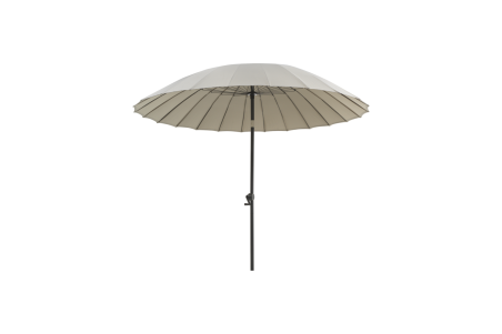 Shanghai parasoll Ø270 H251 cm antracit/khaki Brafab