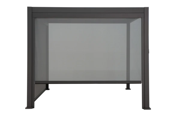Sombra sidovägg 400 cm antracit Brafab