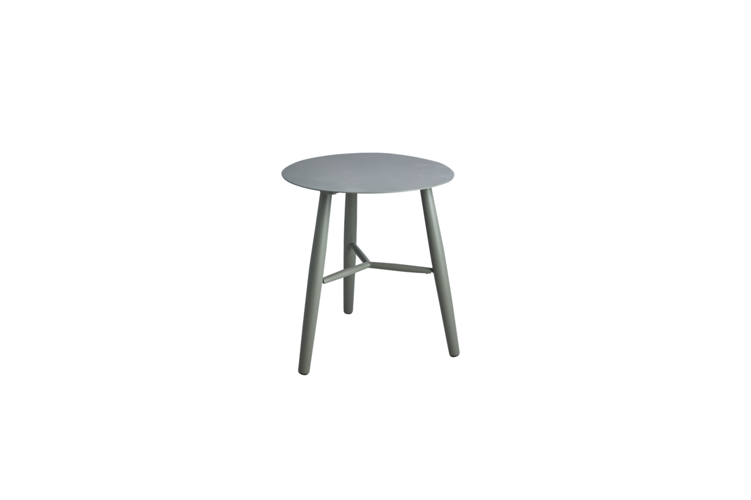 Vannes soffbord Ø45 H50 cm dusty green Brafab Vannes soffbord Ø45 H50 cm dusty green Brafab