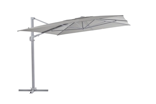 Vinovo frihängande parasoll 400x300 cm khaki Brafab