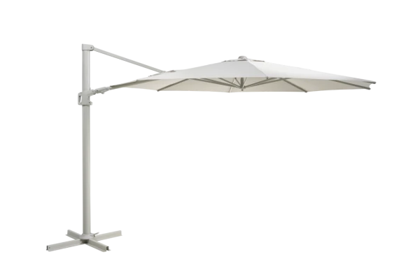 Vinovo frihängande parasoll Ø350 H275 cm khaki Brafab