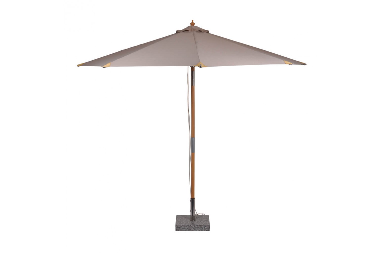 Calais parasoll Ø300 cm taupe Fritab Calais parasoll Ø300 cm taupe Fritab