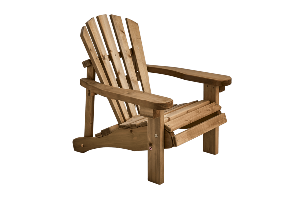 Gnarp barn däckstol brun Brafab